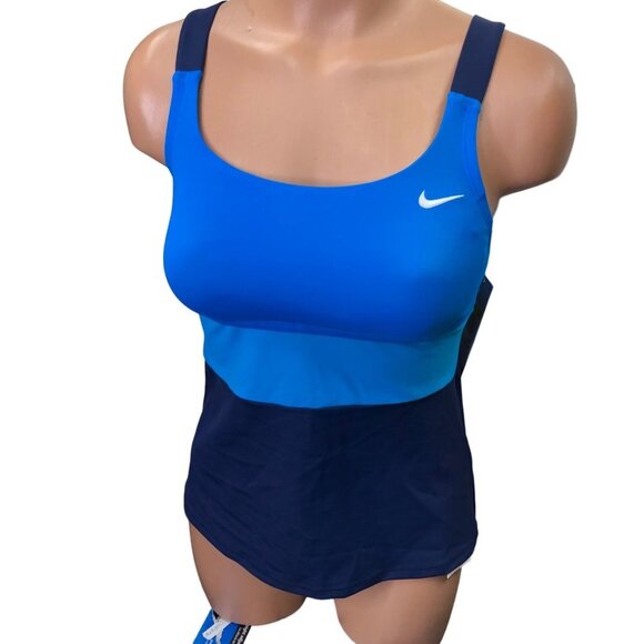 NIKE $94 TWO PIECES SWIM SUIT TANKINI &‎ BIKIN BOTTOM SM NWT - Picture 9 of 12